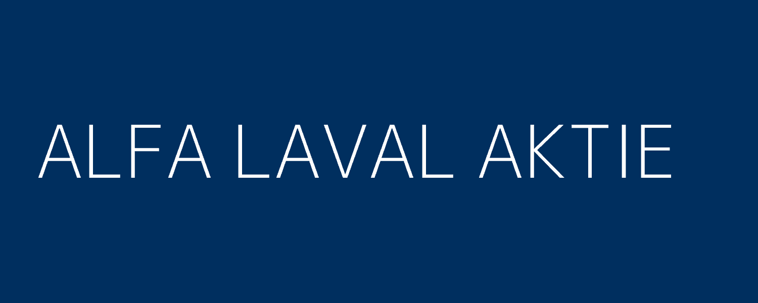 alfa laval aktie